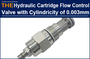 AAK Hydraulic Cartridge Flow Control Valve with Cylindricity of 0.003mm