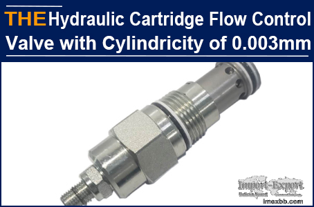 AAK Hydraulic Cartridge Flow Control Valve with Cylindricity of 0.003mm