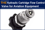 AAK Hydraulic Cartridge Flow Control Valve used in Aviation Equipment
