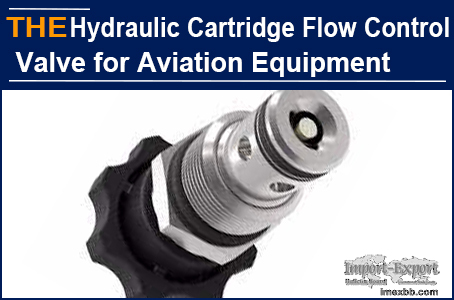 AAK Hydraulic Cartridge Flow Control Valve used in Aviation Equipment