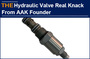 Hydraulic Valve Real Knack from AAK Founder