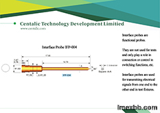 Interface Probe Test Pin IFP-004 for Transmitting Electrical Signals
