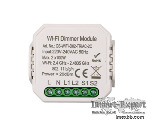2 Gangs Wi-Fi Dimmer Module