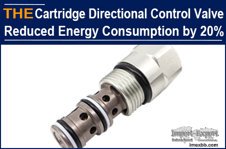 AAK Cartridge Directional Control Valve Reduced Energy Consumption by 20%