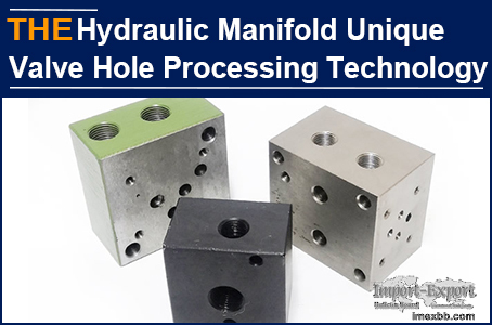 AAK Hydraulic Manifold Unique Valve Hole Processing Technology