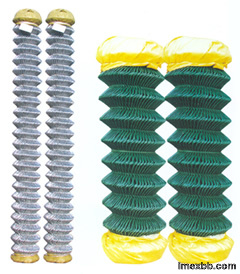 Chain link fence, diamond fence