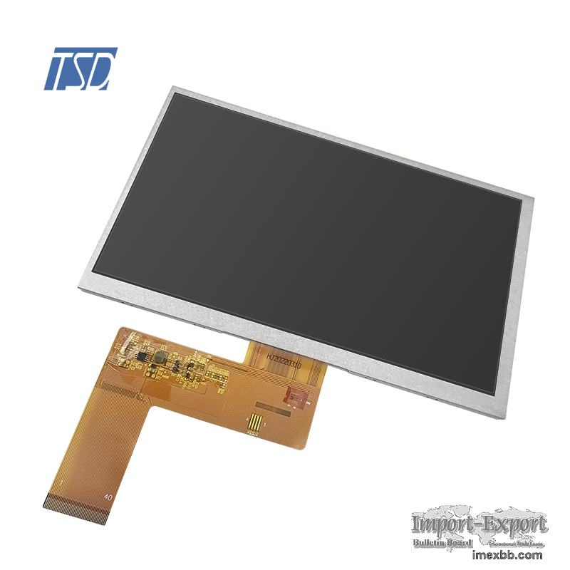 800*480 Resolution 7-inch 450 nits TN Glass LCD Display Module