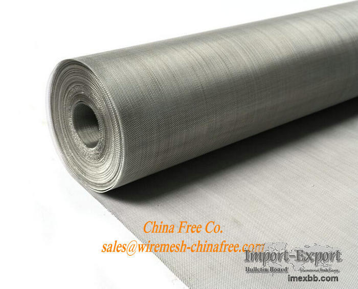 Wire Mesh 635 X 635 Mesh Stainless .0008" Wire Dia