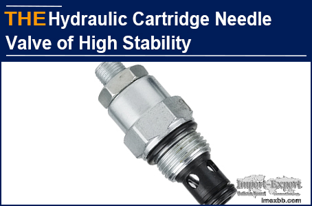 AAK Hydraulic Cartridge Needle Valve of High Stability
