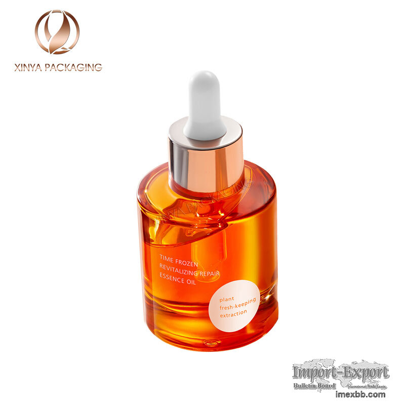 30ml 50ML dropper glass bottle skincare cosmetic packaging oil makeup beaut
