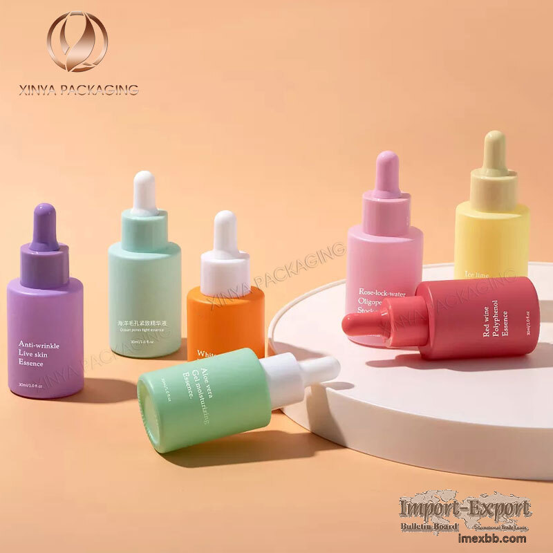 20-30-40-50-60-80ML clear glass dropper bottle skincare cosmetic packaging