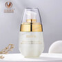 30-50ML clear pump lotion glass bottle skincare cosmetic packaging
