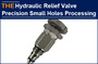 AAK Hydraulic Cartridge Relief Valve High Precision Small Holes Processing