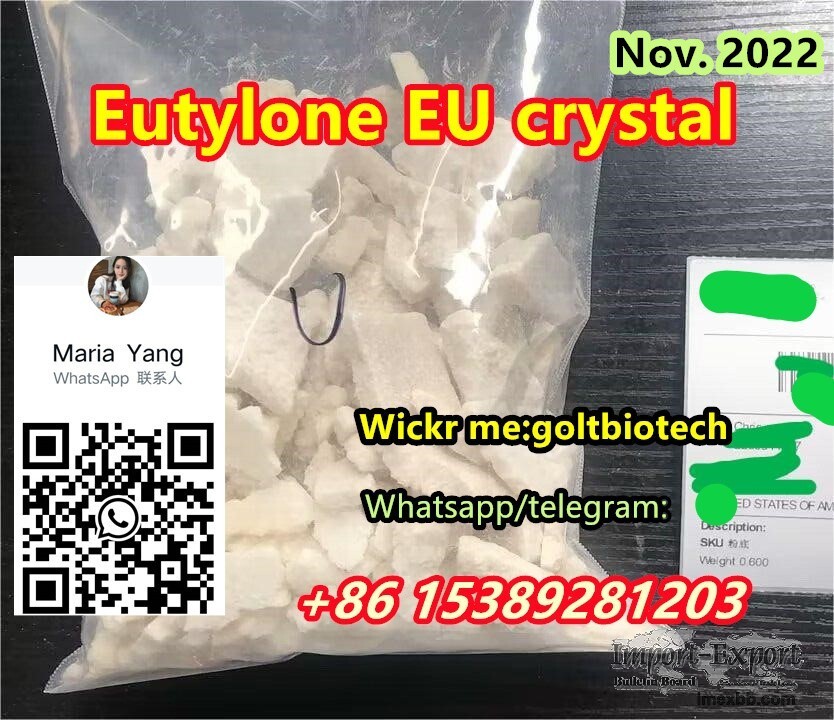 Factory price eutylone strong eutylone price EU crystal Wickr:goltbiotech