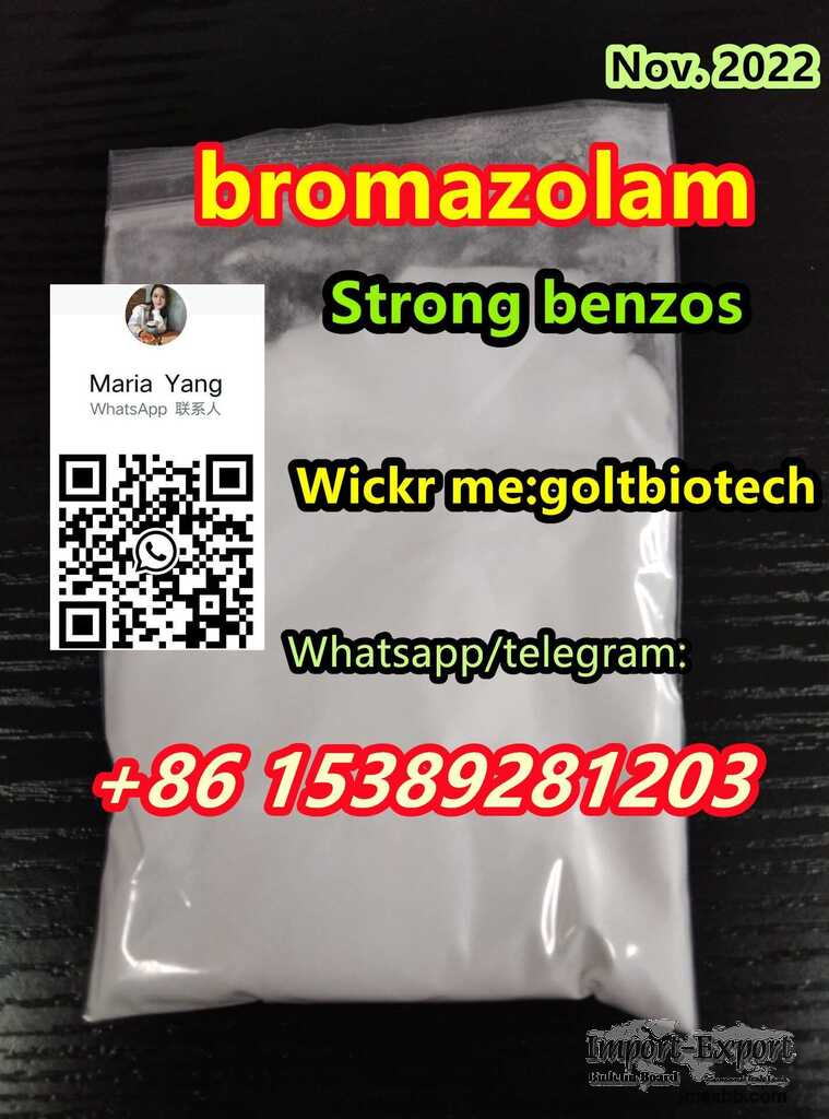 Strong bromazolam Cas 71368-80-4 powder China wholesaler WAPP:+861538928120