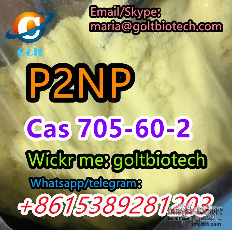 P2NP Phenyl-2-nitropropene Cas 705-60-2China vendor Wickr:goltbiotech