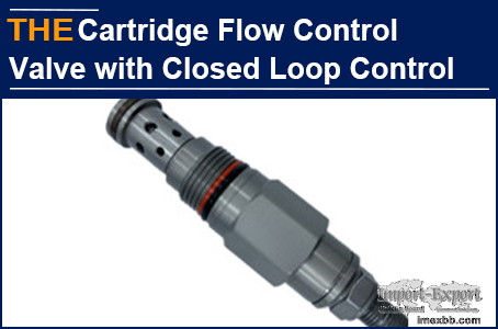 AAK Hydraulic Cartridge Flow Control Valve with Closed Loop Control