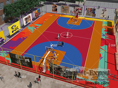 Customized PVC Sports Flooring