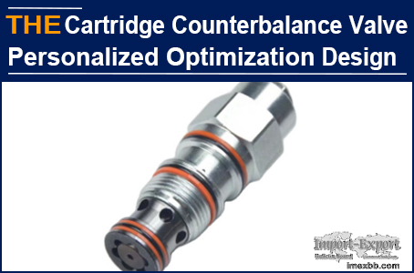 AAK Hydraulic Cartridge Counterbalance Valve Unique Optimized Design