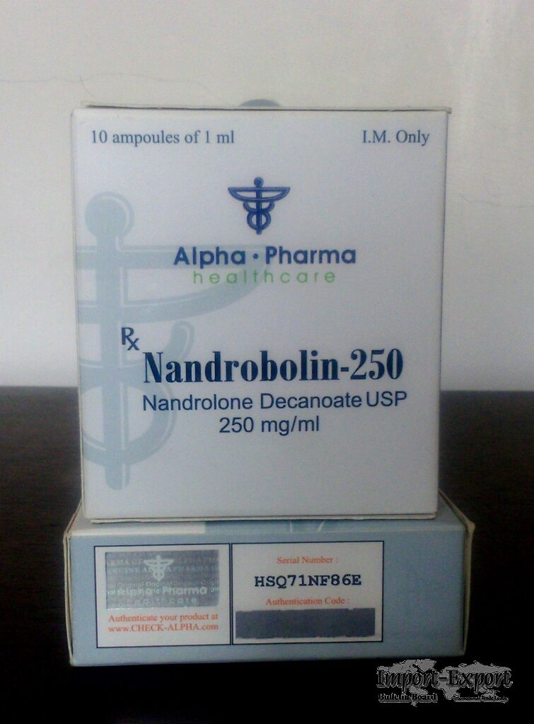 Nandrobolin Nandrolone Decanoate 250mg Injections