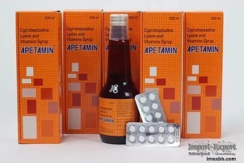 Apetamin Vitamin Appetite Stimulant Tablets