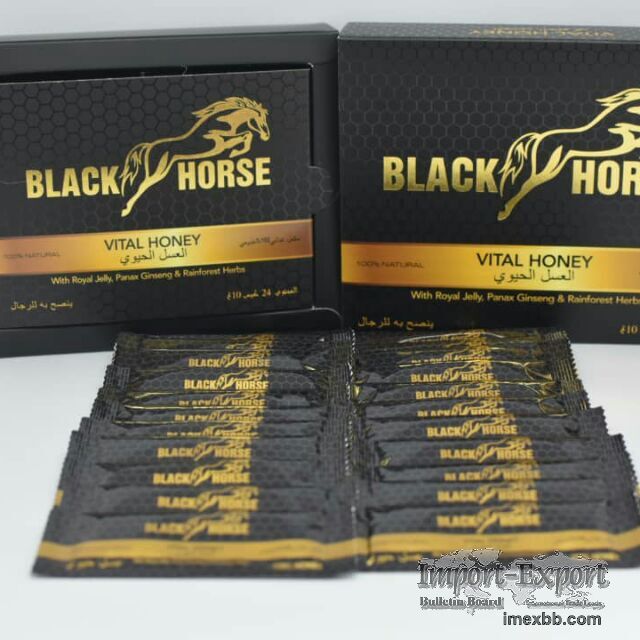 Black Horse Royal Honey For Him (24 Sachets X 10G)