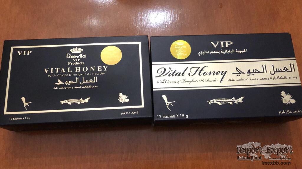 Dose Vital Honey For Men VIP (12 Sachets X 15G)