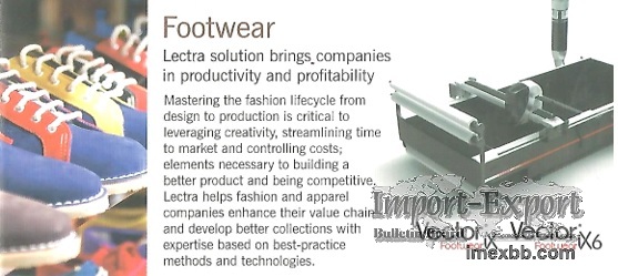 Footwear Cutting Machine Vector Brand