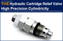 AAK Hydraulic Cartridge Relief Valve High Precision Cylindricity