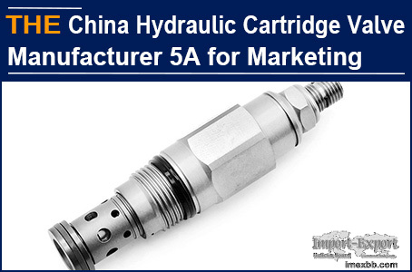AAK Hydraulic Valve Never Use Promotional Letter, Stick to 5A for Marketing