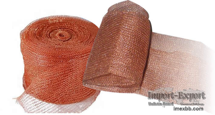 Copper Knitted Mesh