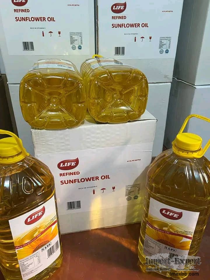 Grade A Refined Sunflower Oil  For Sale