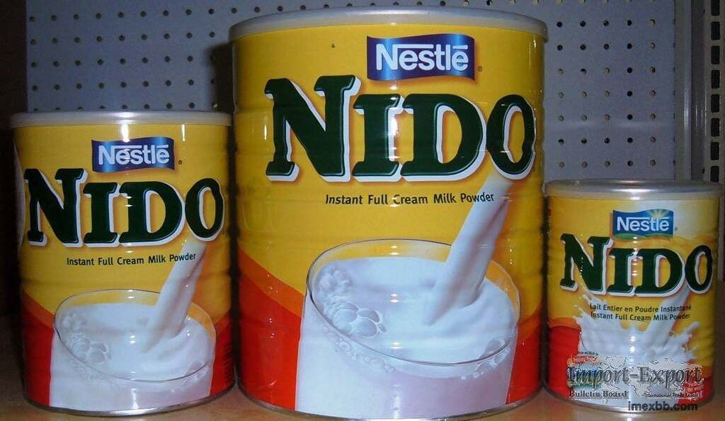 Nestle Nido Milk Powder,Nestle Nido Instant Dry Whole Milk Powder, Fortific