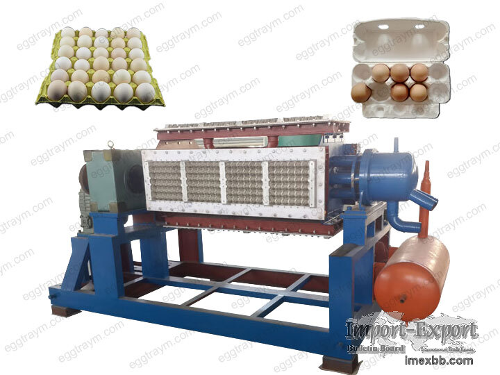 1500pc/H Egg Tray Making Machine