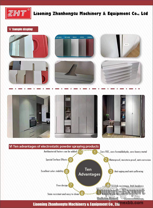 Automatic powder coating machine