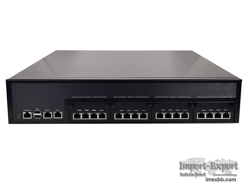 Network Appliance supports up to 32 Gbe networking ports
