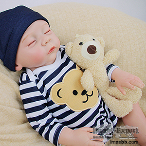 18" Closed-Eye Reborn Doll