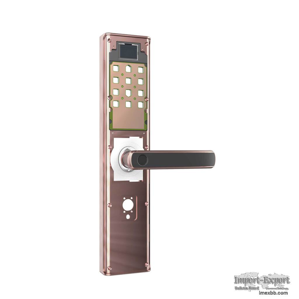 KEYLESS ENTRY ELECTRONIC FINGERPRINT TOUCHPAD SMART LEVER LOCK