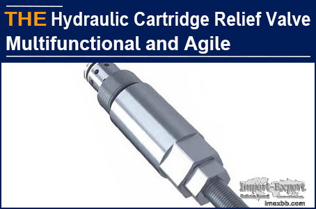 AAK Hydraulic Cartridge Relief Valve Multifunctional and Agile