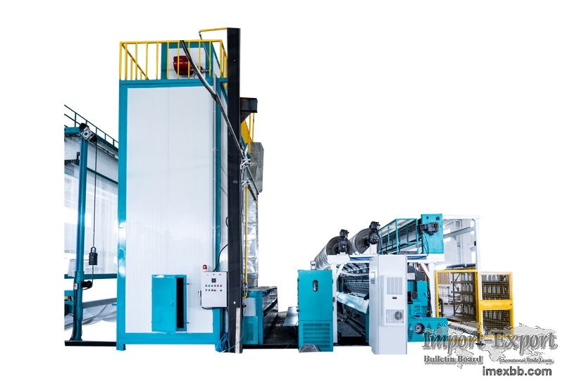 GRID WARP KNITTING MACHINE