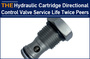 Hydraulic Cartridge Directional Control Valve Service Life Twice its Peers