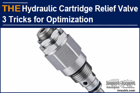 AAK Hydraulic Cartridge Relief Valve 3 Tricks for Optimization