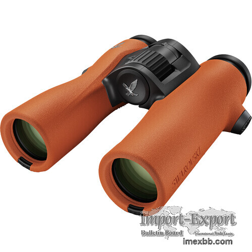 Swarovski 10x32 NL Pure Binoculars (Burnt Orange) (EXPERTBINOCULAR)