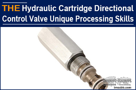 AAK Hydraulic Cartridge Directional Control Valve Unique Processing Skills
