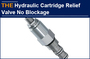  AAK Hydraulic Cartridge Relief Valve No Blockage