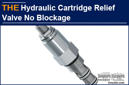  AAK Hydraulic Cartridge Relief Valve No Blockage
