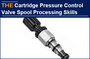 AAK Hydraulic Cartridge Pressure Control Valve Spool Processing Skills