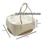 Parcel Basket Bag - Indonesian Ethnic Basket Woven Pandan