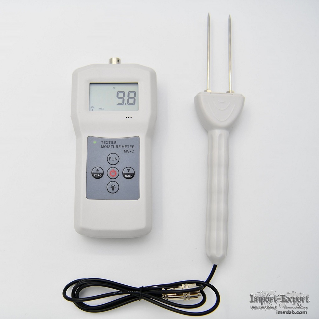 Portable Textile Moisture Meter Cheese Moisture Meter MS-C