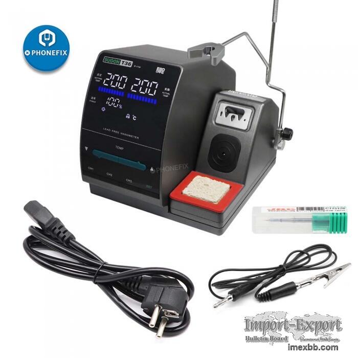 SUGON T36 SMD soldering station with JBC soldering tip